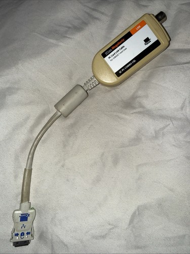 ЗСОМ MegaHertz 10/100 Lan + 56K PC Card Modem Dongle Cable 3CCFEM556-DAA-CBL