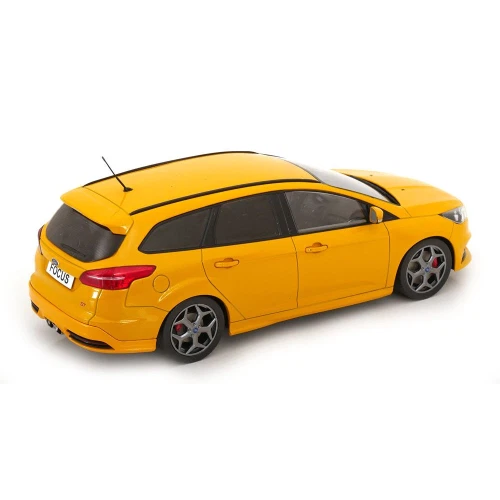 FORD FOCUS ST TURNIER 2014 YELLOW 1:18 Modelcargroup Auto Stradali Modellino Nuo - Immagine 2 di 2