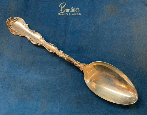 GORHAM STRASBOURG Sterling Silver 8-1/2'' SERVING TABLESPOON