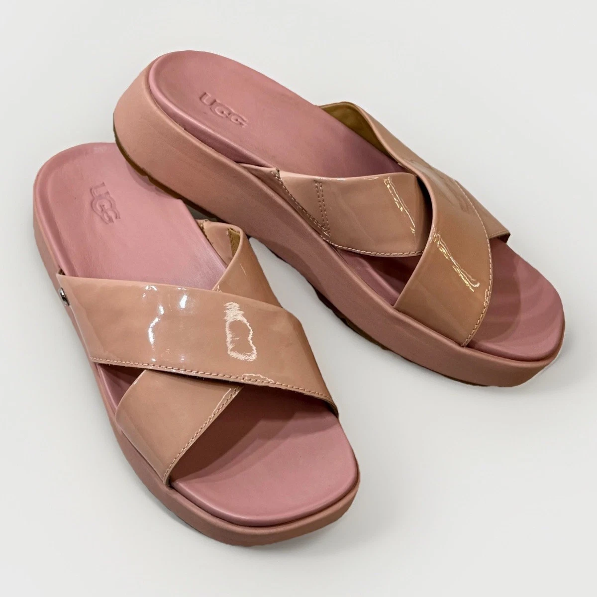 UGG Patent Leather Slippers for Women for sale | eBay display picture 1
