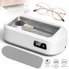 Neu Ultraschall Reinigungsger&auml;t Uhren Brille Schmuck M&uuml;nzen Ultraschallreiniger
