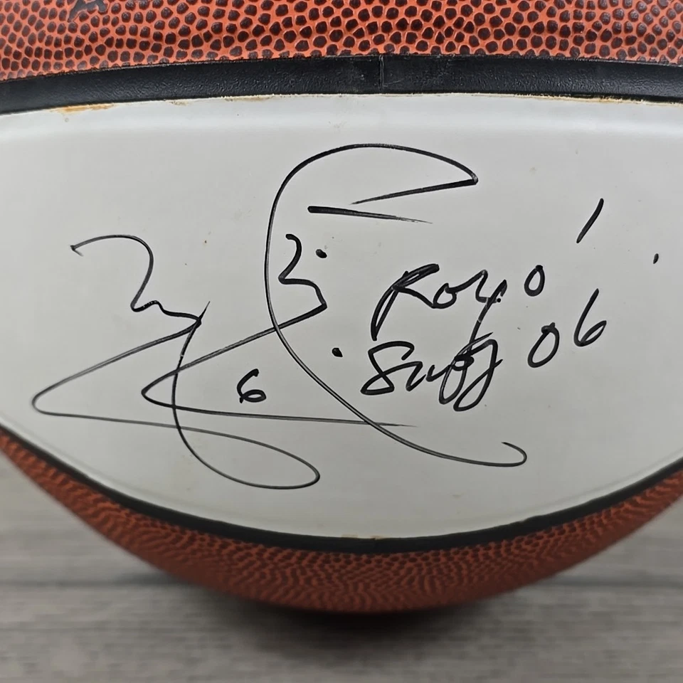 Baloncesto Baden Mike Miller Autografiado Washington Wizards Talla/Peso Oficial Foto 2 de 4