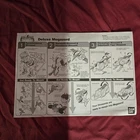 1993 Vintage Power Rangers Deluxe Megazord Bandai Instructions