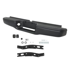 Rear Step Bumper Assembly For Toyota Tacoma Truck 1995 96-2004 2003 Black Steel