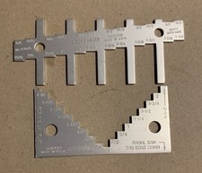 Jeu de jauges routeur et scie Craftsman 40099 Made in USA