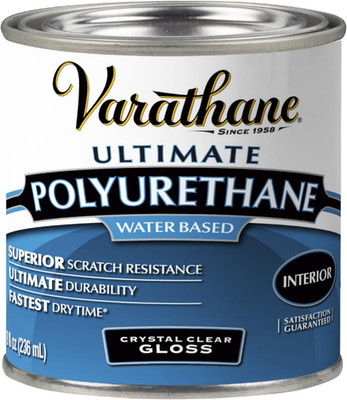 Water-Based Crystal-Clear Ultimate Polyurethane | Interior Wood Protection | Fas