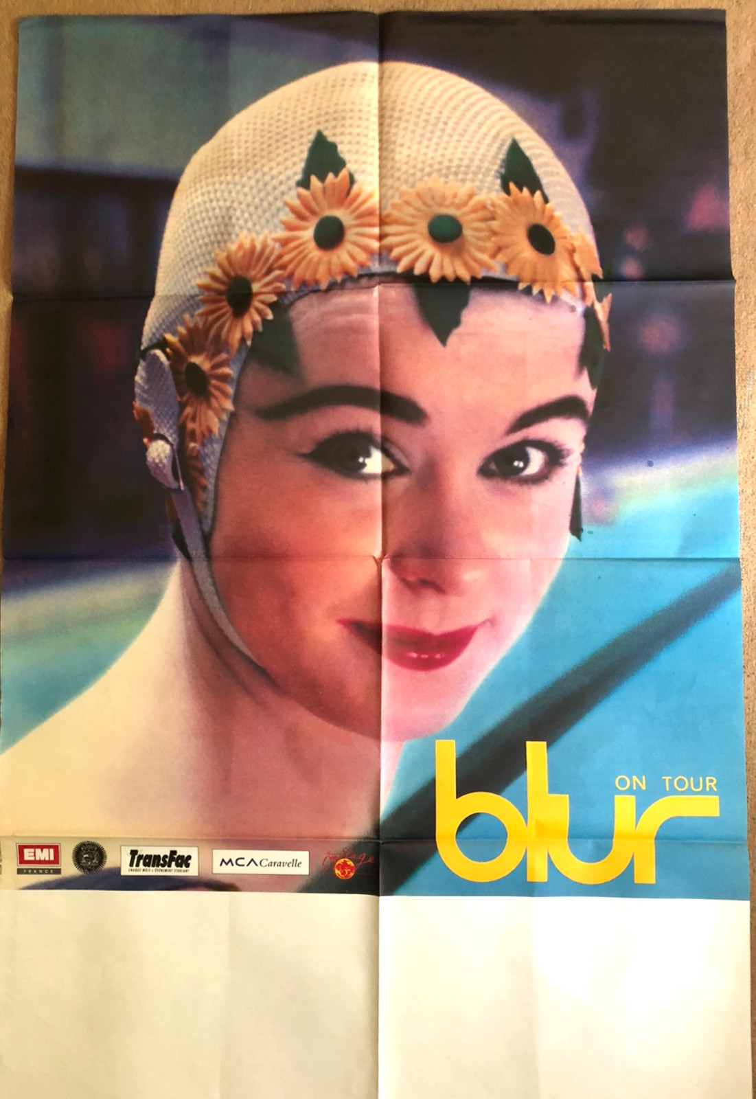 Orig - BritPop - Blur 1991 Leisure - Concerts In Paris & Lille - Mint & X