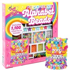 ABC Beads by Horizon Group Usa, 1000 Charms  Beads, Alphabet Charms, Accent...