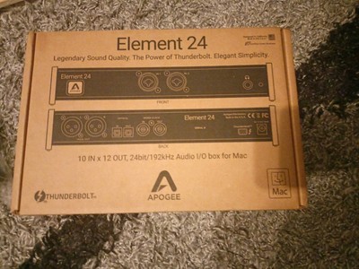 APOGEE ELEMENT HIGH END AUDIO INTERFACE SYMPHONY+ENSEMBLE KOMPONENTEN