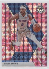 2019-20 Panini Mosaic Pink Camo Prizm Bruce Brown #57 1md