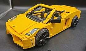 Lego Racers Lamborghini Gallardo LP 560-4 Lot 8214 Polizia & 8164 Yellow 99% ++