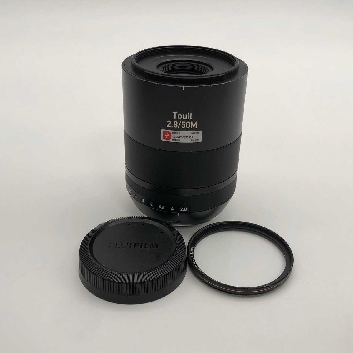 Carl Zeiss Touit 50mm f/2.8 M Lens For Fujifilm X Mount Excellent