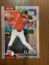 2026 Topps Series 1 Sandglitter C.J. Kayfus RC Cleveland Guardians #35