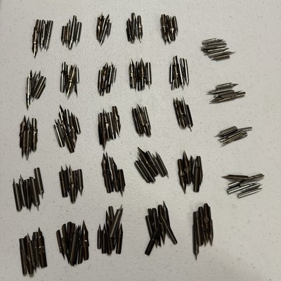Vintage Dip Pen Nib Lot of 290 Esterbrook And Hunt Various Styles And Numbers