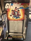 Vintage GI Joe Tomax & Xamot 1985 Twins with cardback Crimson Guard Commanders