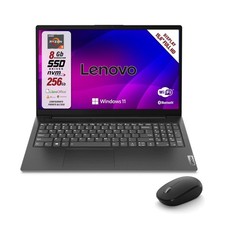 Notebook Pc Portatile LENOVO RYZEN 3-7320U RAM 8GB SSD 256GB Win 11 Pro + MOUSE