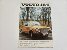 VOLVO 164 BROCHURE VENDITA 1969 1970