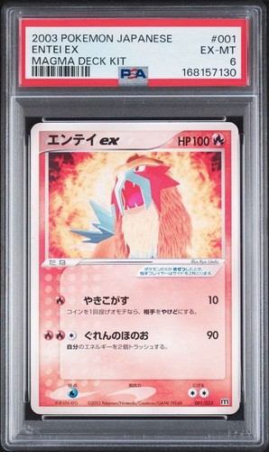 Entei Ex Pre-Constructed Deck Team Magma Half Deck W 001/033