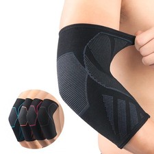 Arm Guards Elbow Compression Sleeve 1 Pair Tennis Elbow Braces for Ten