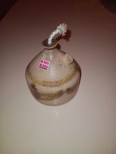 D&auml;nische Mid-Century Studio &Ouml;llampe aus Keramik von Bjergard Keramik, 1960er