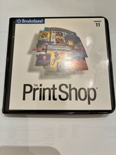 Print Shop Version 11 CD 7 CDs Set Windows 95 98 2000 FREE SHIPPING