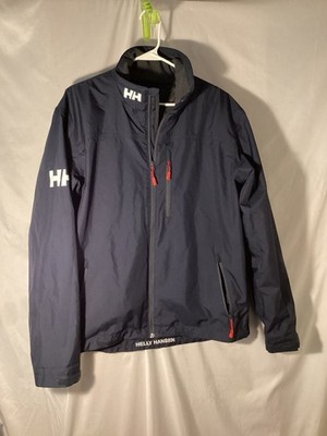 Helly Hansen Men's Crew Midlayer Sailing Jacket in Navy