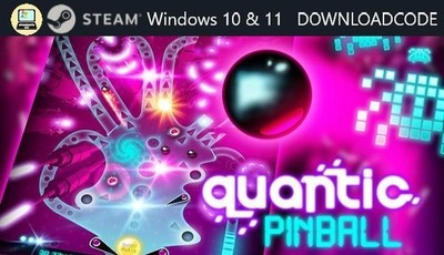NEU PC Computer Spiel Quantic Pinball für Windows 10 11 STEAM Download Code Key