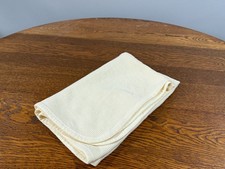 Vintage Carters Yellow Cotton Waffle Weave Thermal Baby Blanket Made In USA