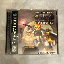 SquareSoft Ehrgeiz God Bless the Ring PS1 1998 T NTSC-U/C Multiplayer