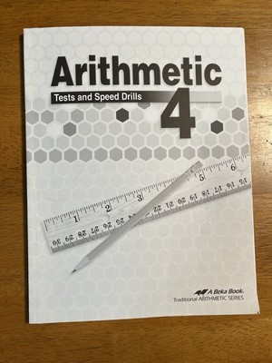 Abeka  Arithmetic 4 Tests and Speed Drills, 4th grade, 4th edition