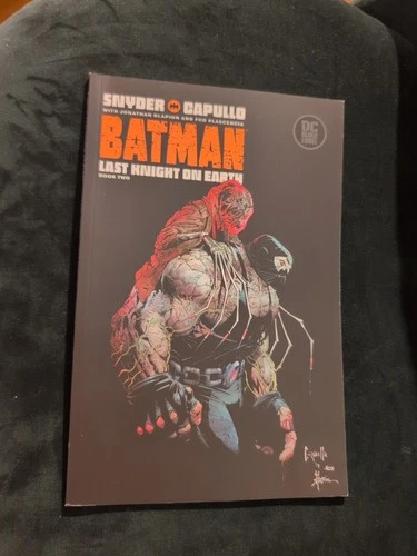 BATMAN LAST KNIGHT ON EARTH #2 GREG CAPULLO  FIRST PRINT VARIANT 1