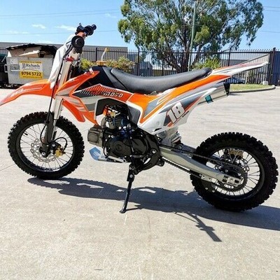 110cc Dirt Bike Trail Pit Bike Motor Electric Start Semi Auto