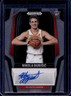 2024-25 Panini Prizm Black Nikola Durisic RC Auto #RS-DUR Hawks Rookie