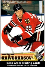 1998-99 Pacific Paramount Sergei Krivokrasov #124 Nashville Predators NHL Hockey