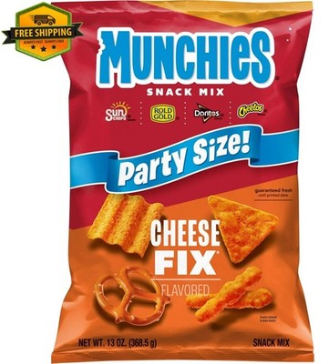 Munchies Cheese Fix Party-Size Snack Mix   13 oz Bag