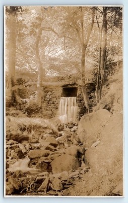 AK UNBEKANNTE BRÜCKE WASSERFALL DURCHLASS - 18. JUNI 1906