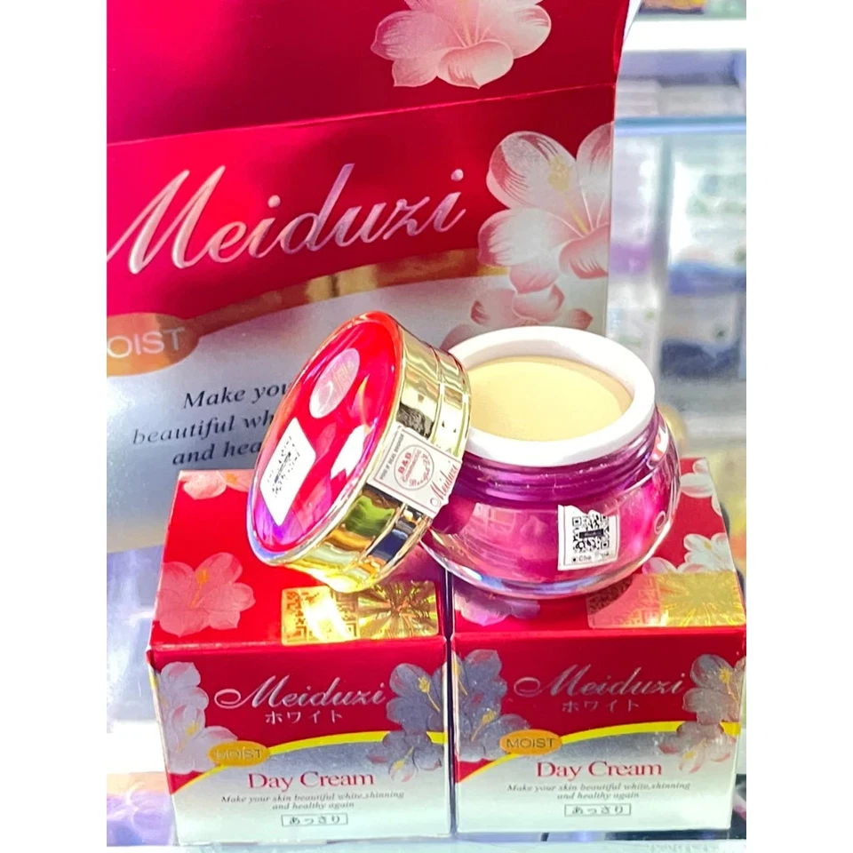 Genuine Japanese MEIDUZI Day and Night Cream Set for acne and dark spots - Image 4 of 4