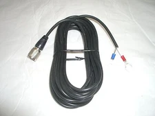 WORKMAN CX-18-PL-LUG 18FT RG-58 ANTENNA COAX PATCH CABLE BLACK w/ PL-259 & LUGS