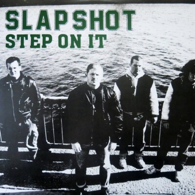 Slapshot   Step On It LP - COLORED Vinyl Album SEALED NEW Hardcore Punk Record