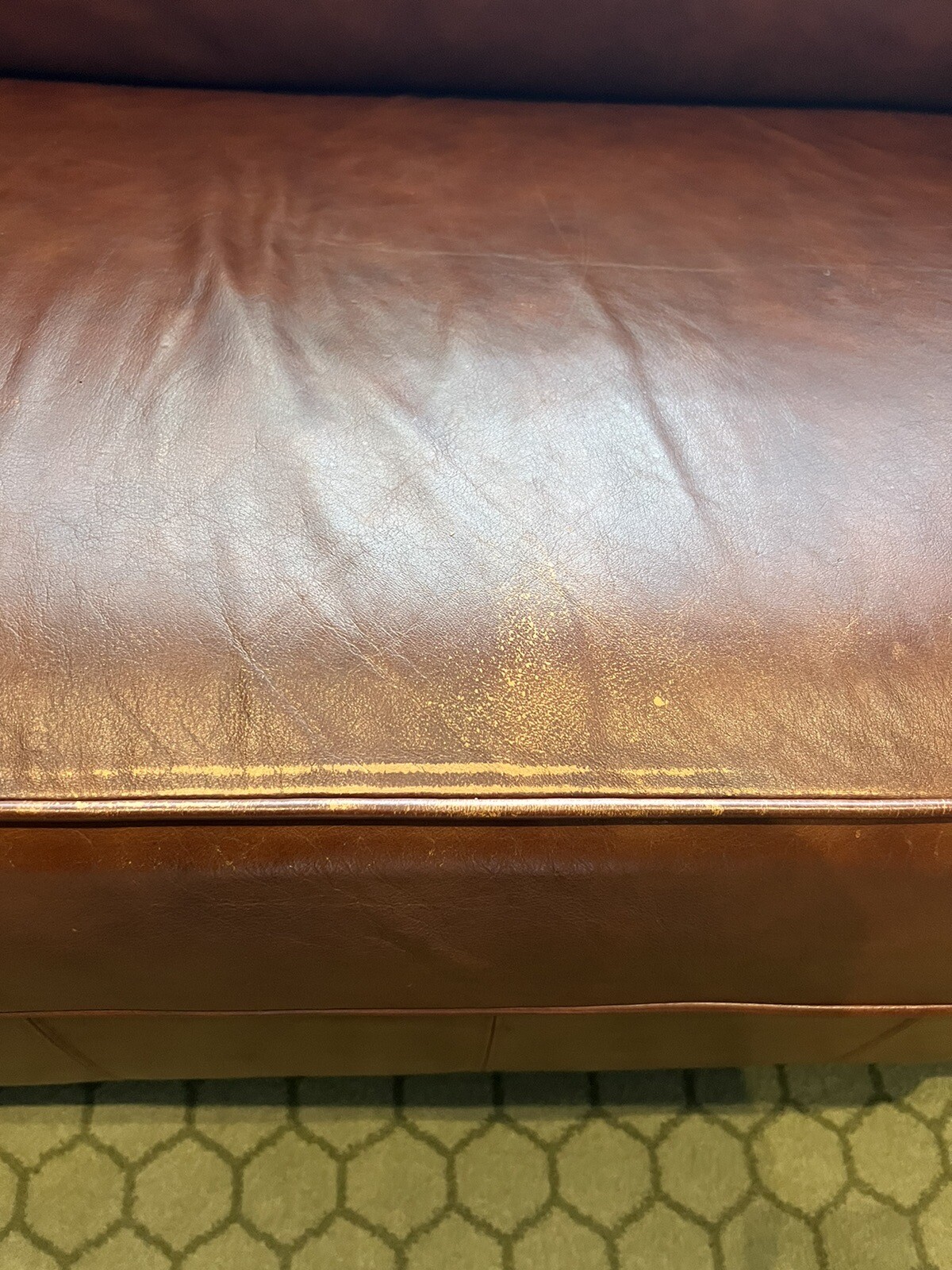 M&S Abbey Leather Love Seat Small Sofa eBay