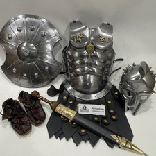 Full Set Roman Gladiator Armor Costume Gear Adult Size Replica Display
