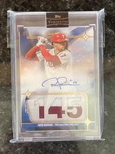 RHYS HOSKINS 2023 TOPPS LUMINARIES HIT KINGS PATCH AUTO /15