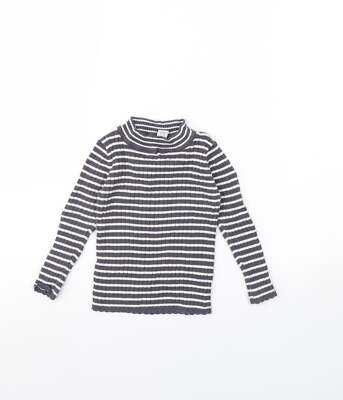 TU Mädchen Pullover blau Baumwollmischung Größe 2 Jahre