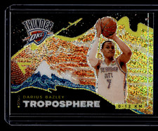 Darius Bazley Troposphere Insert Panini Flux Basketball 2020-21 Card #20 Thunder