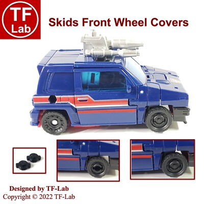 Front Wheel Covers Upgrade Kit for Legacy Skids Deluxe Transformers TF-Lab
