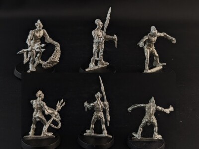 Sea Devil Raiders 3 Pack - Secret Skeleton Miniatures by 5th Field Fantasy