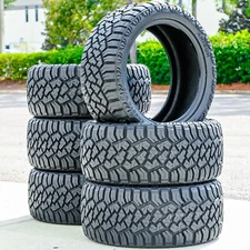 6 Tires Arisun Aresta R/T ZG07 LT 35X12.50R22 Load E 10 Ply RT Rugged Terrain