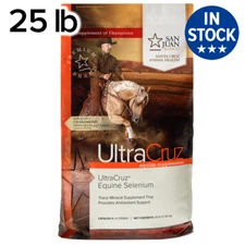UltraCruz Equine Selenium Yeast Supplement for Horses, 25 lb, Pellet (200 Days)