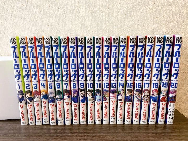 BLUE LOCK Vol.1-25 Comics Set Japanese Ver Manga