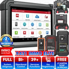 Launch X431 IMMO ELITE IMMO PLUS Key Programming Full System Diagnostic Scanner